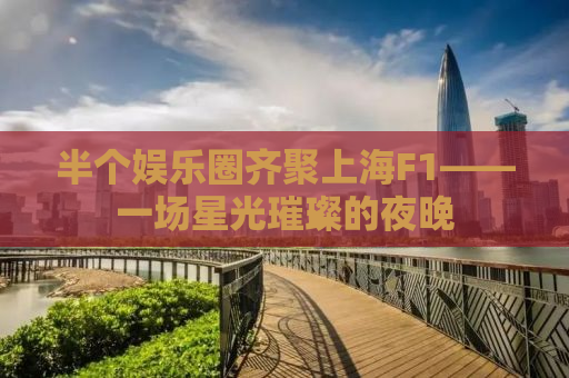 半个娱乐圈齐聚上海F1——一场星光璀璨的夜晚